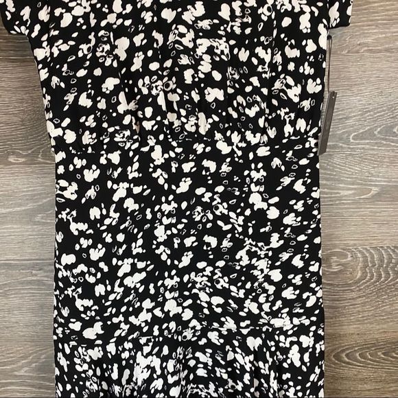Vince Camuto Modern Imprint Asymmetrical Dress NWT - Picture 8 of 15